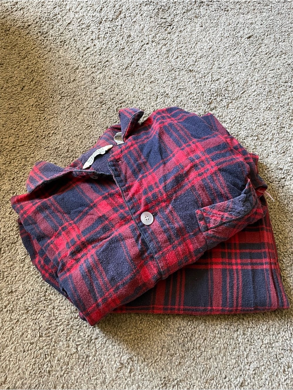 Vintage Flannel Pajamas